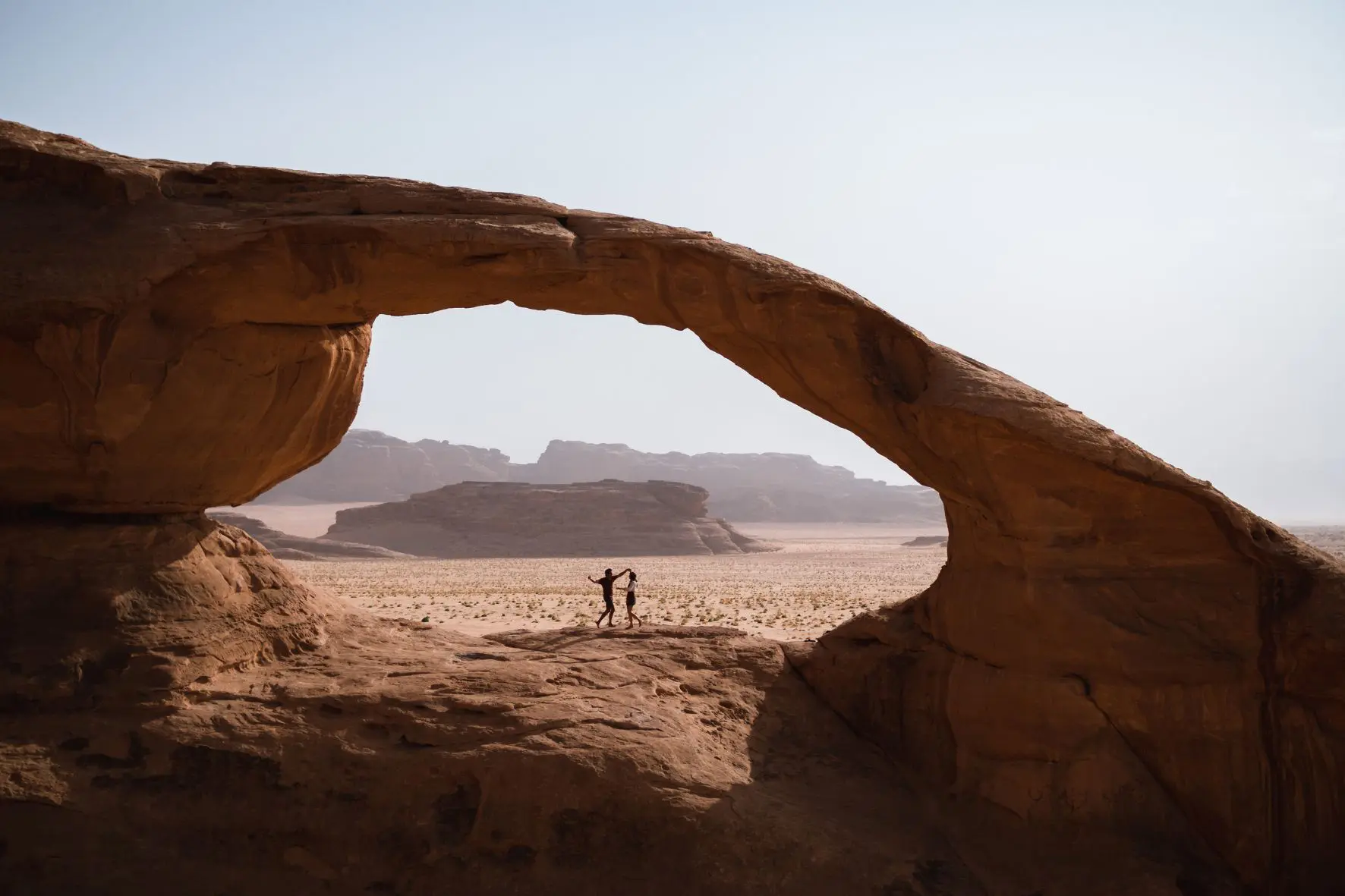 Désert de Wadi Rum en Jordanie