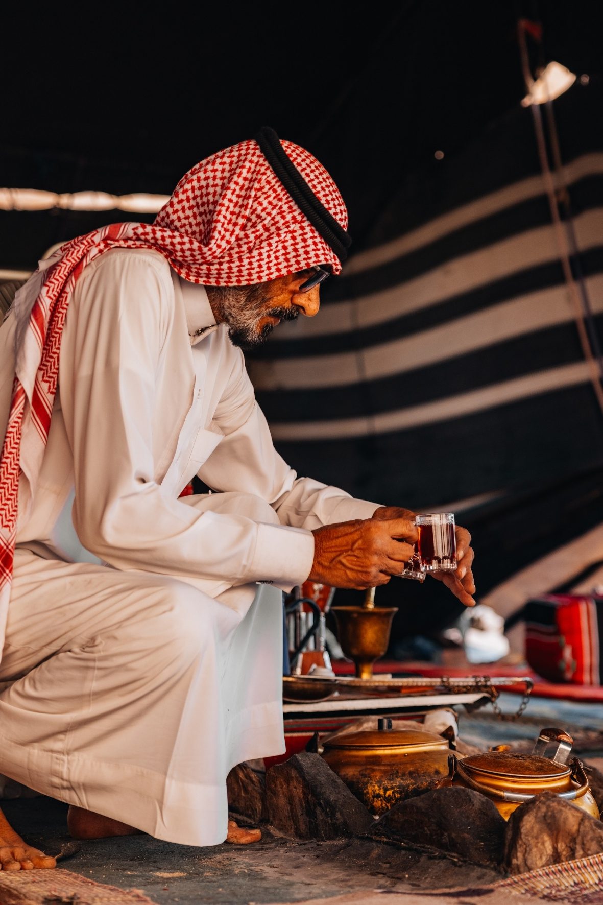 Traditional dinner Jordan