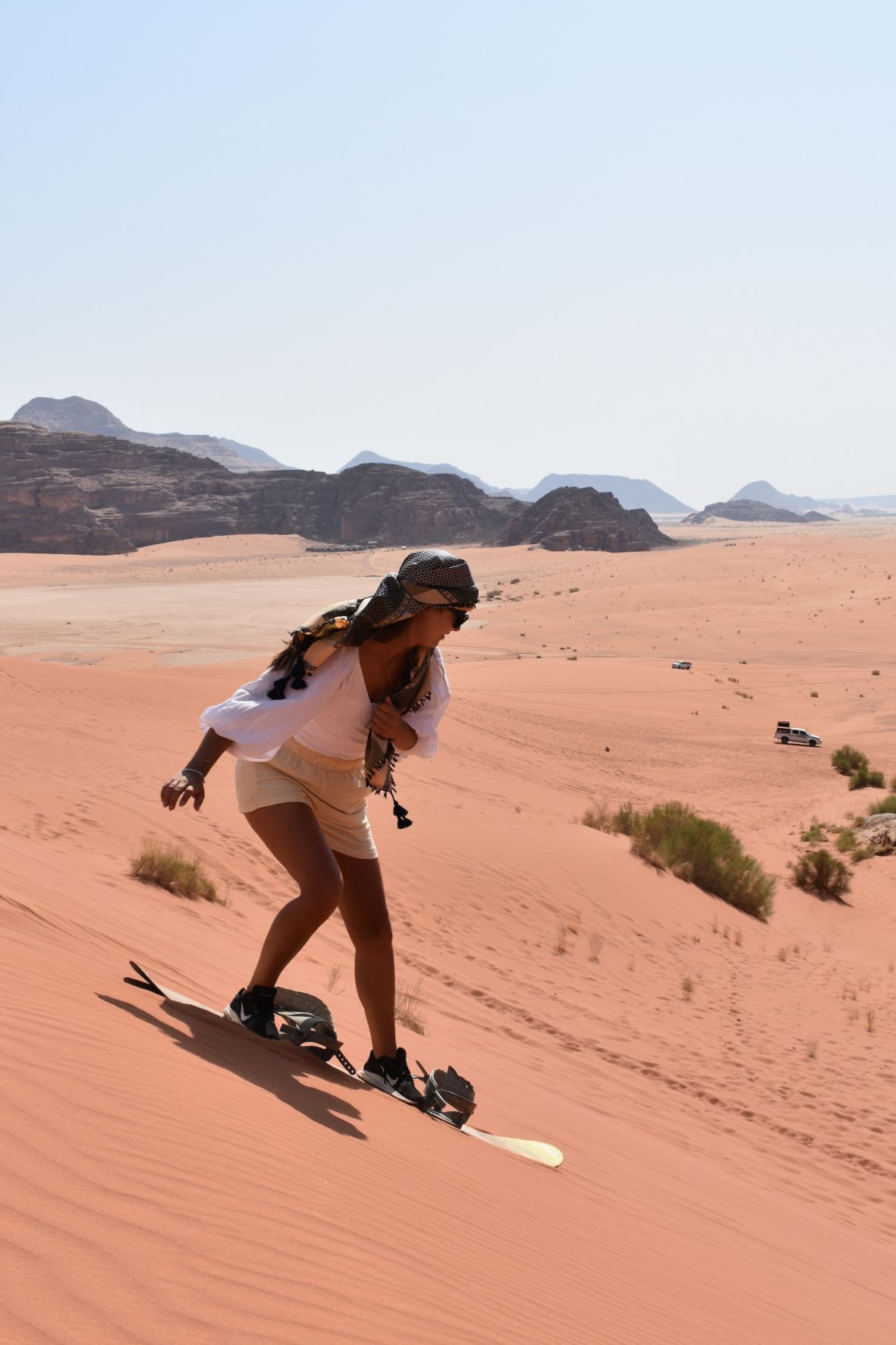 Désert van Wadi Rum in Jordanië