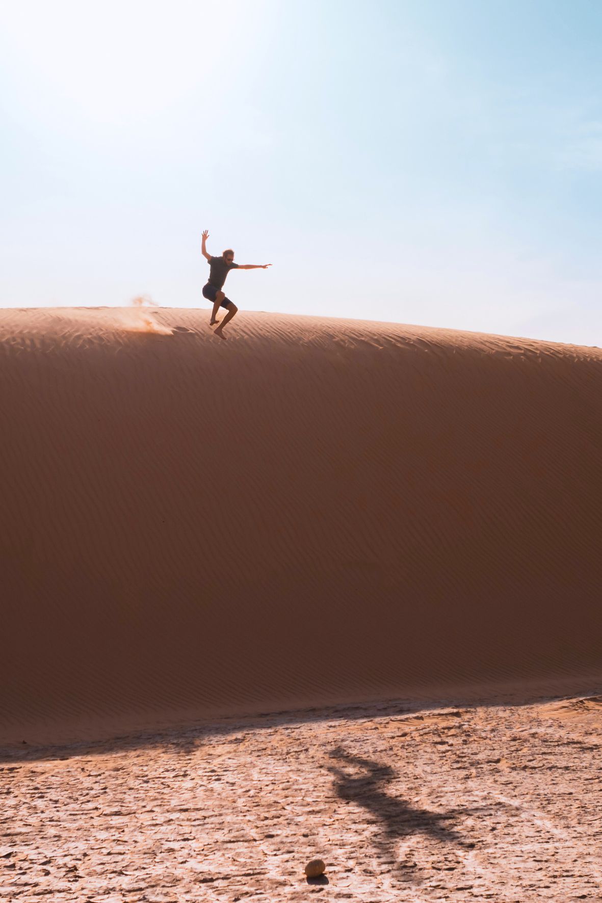 Désert van Wadi Rum in Jordanië